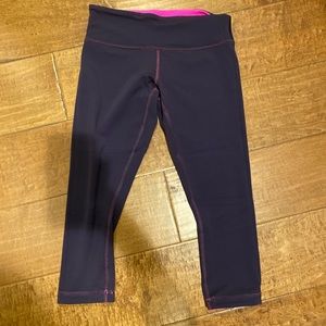 Lululemon Reversible Wunder Under Crop Leggings